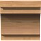 Ekena Millwork Mediterranean Rough Sawn Rafter Tail, Western Red Cedar, 6"W x 6"H x 32"L RFT06X06X32MED00RWR - alternate 2
